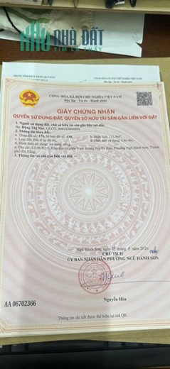 112m2/ 8,3 tỷ, Đất đường  Mạc Cửu,Khu Nam Việt Á, Đ Nẵng,sát  600 giường