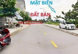 BÁN ĐẤT KHU KT NINH CƠ, NGAY MẶT BIỂN, BÃI TẮM, DỄ DÀNG CHO THUÊ, KD NHÀ HÀNG, QUÁN CAFE