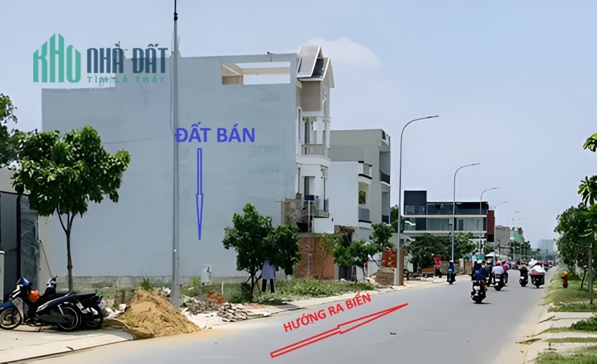 BÁN ĐẤT KHU KT NINH CƠ, MẶT BIỂN KINH DOANH, HẠ TẦNG ĐỒNG BỘ, PHÙ HỢP TOÀ KS 8 TẦNG, Ở, KD