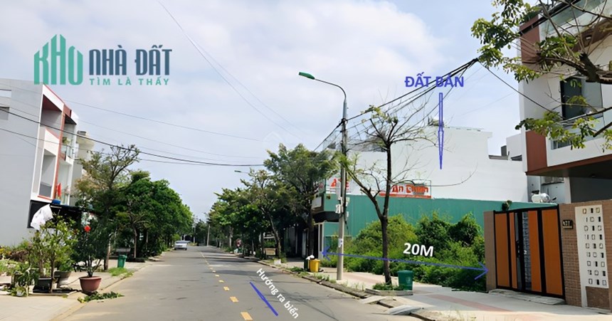 BÁN ĐÂT KHU KT NINH CƠ, VIEW BIỂN, 287M2, MT20M, 2 THOÁNG, Ô TÔ TRÁNH, PHÙ HỢP ĐT KS, CHDV