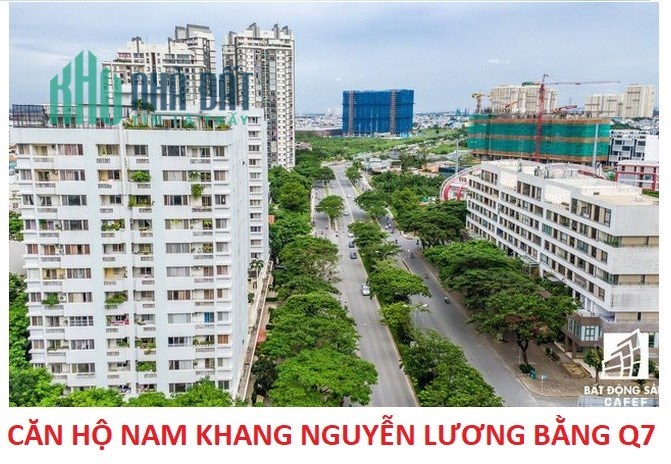 Bán căn hộ Nam Khang Nguyễn Lương Bằng q7 3PN, đối diện trường Canada, dễ cho thuê giáo viên