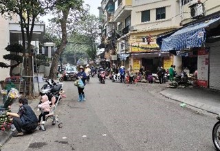 MẶT PHỐ Đặng Dung_Quán Thánh – 3 tầng 15m chỉ 7.6 tỷ - ĐỦ CHÂN ĐỦ NÓC, SĐCC VUÔNG ĐẸP