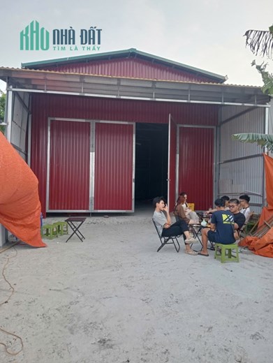 XƯỞNG MỚI 200M2 TẠI HẢI BỐI - CONTAINER ĐỖ CỬA - GIÁ CHỈ 10TR