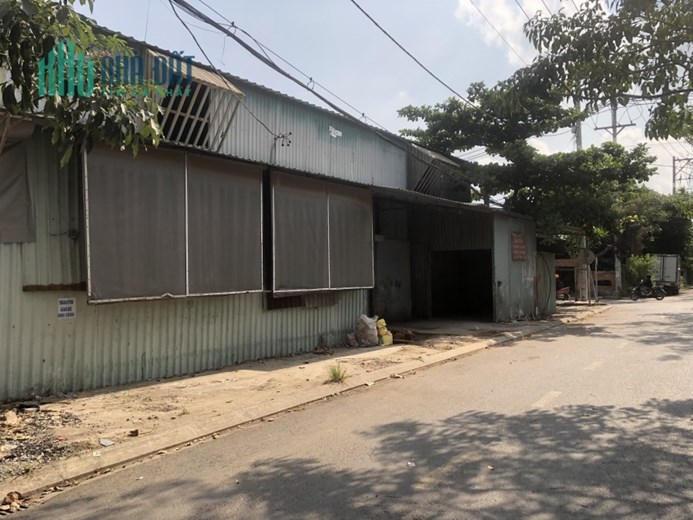 Cho thuê nhà xưởng 435m2 Thạnh Lộc Quận 12