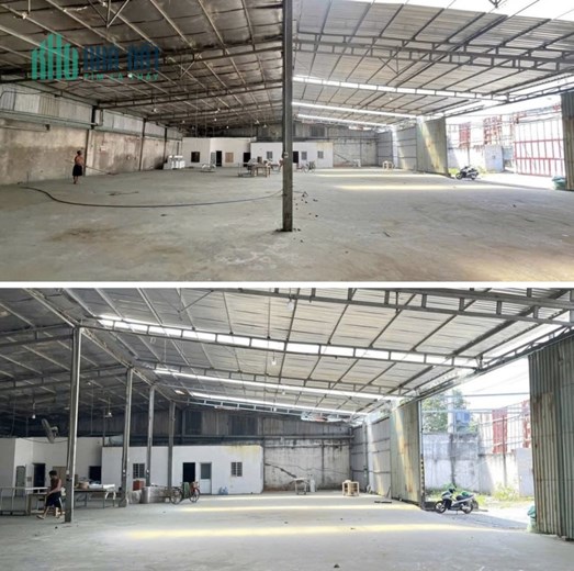Kho xưởng cho thuê 1100m2 An Phú Đông Quận 12