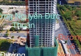 150m2/12 tỷ.Đất đường Nguyễn Cơ Thạch. Ngang 6m.kẹp cống hông.Sát lô 2 mặt tiền
