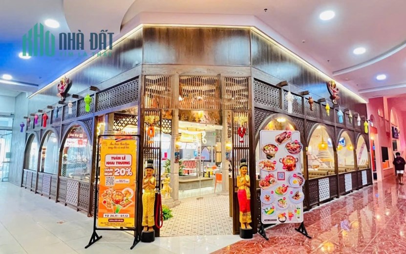 CHO THUÊ MẶT BẰNG NHÀ HÀNG — TÂM ĐIỂM KINH DOANH TẠI TRUNG TÂM THƯƠNG MẠI