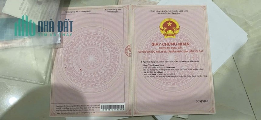 1,6 tỷ./căn.Bán Chung Cư đầu hồi, tầng 3,Sát Chợ Hòa Cường, kiệt 100 Châu Thượng Văn