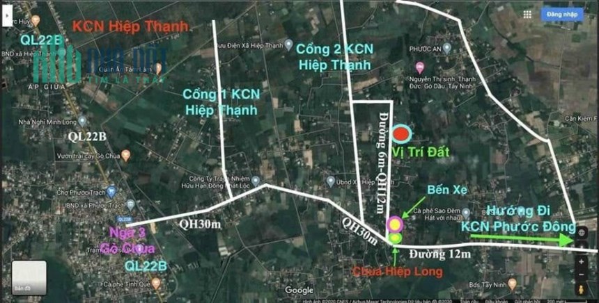 Chính chủ bán đất full thổ cư tây ninh – sát kcn hiệp thạnh 576 ha