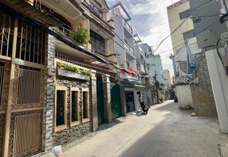 Bán nhà hẻm xe hơi tránh, Bình Thới, Phường 11, Quận 11, 4 tầng, kinh doanh, chỉ 9,9 tỷ.