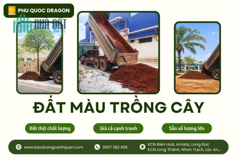 🌱 Bán đất màu trồng cây chất lượng, giá tốt, giao hàng nhanh khu vực Đồng Nai