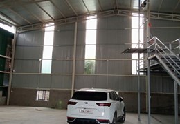 CHO THUÊ KHO XƯỞNG 450m² tại HẢI BỐI, ĐÔNG ANH – Điện 3 Pha, Nước Sạch.
