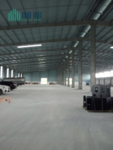CHO THUÊ KHO XƯỞNG Mới 5400m² Tại YÊN MỸ, HƯNG YÊN – PCCC Tự Động, Có GP Môi Trường
