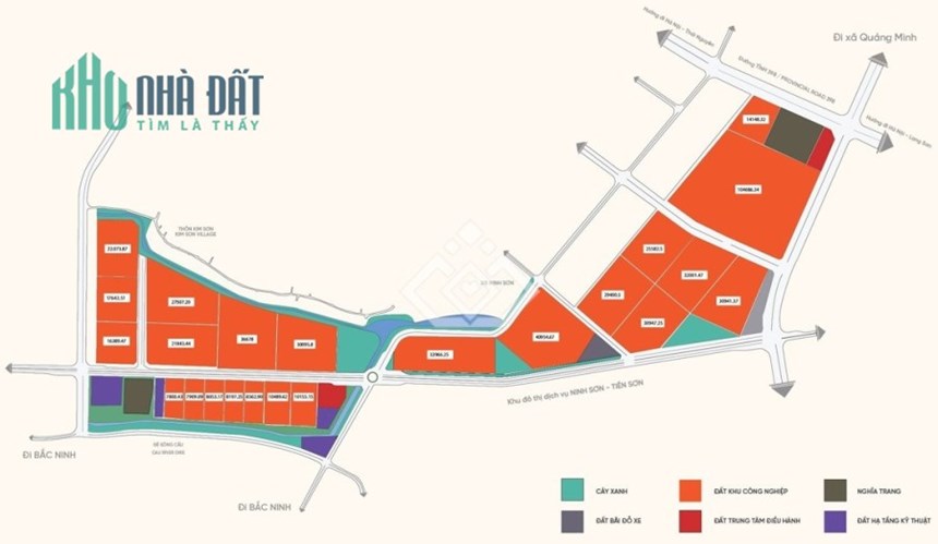 ĐẤT CÔNG NGHIỆP KCN TIÊN SƠN - NINH SƠN, BẮC NINH – Sổ Đỏ Đến 2075.