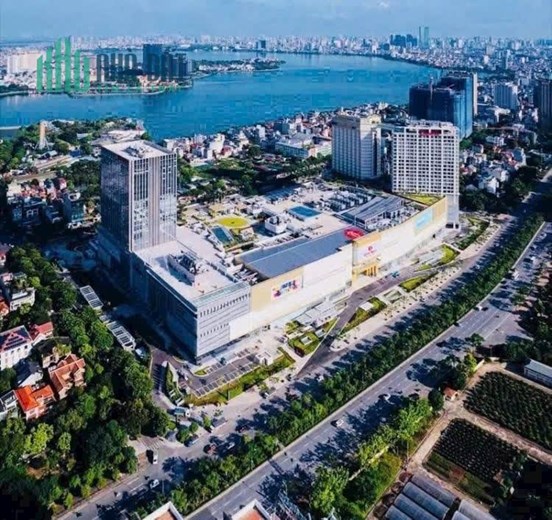 SIÊU PHẨM BIỆT THỰ LIỀN KỀ VƯỜN ĐÀO – TÂY HỒ  Diện tích thực tế: 392m²  xây 5 tầng giá  280 tỷ