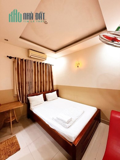 CHDV mặt tiền Bàu Cát 4, Phường 14, Tân Bình, 115m, 5 tầng, 22 phòng, thang máy, chỉ 25,9 tỷ.