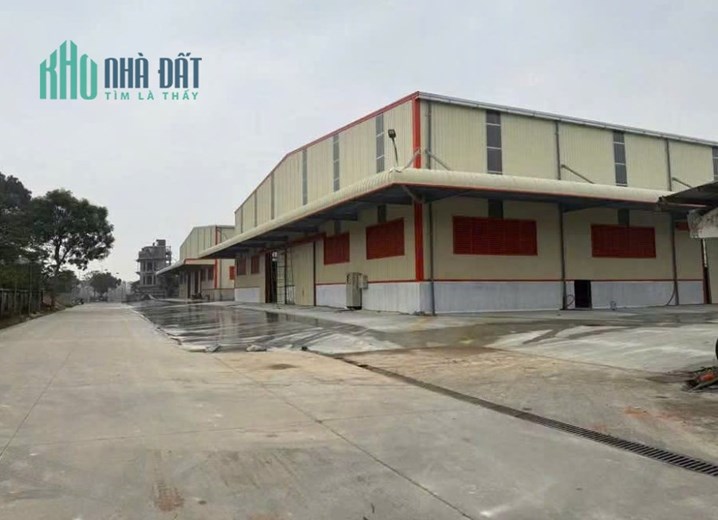 CHO THUÊ KHO XƯỞNG 3950m2 Tại NGUYÊN KHÊ, ĐÔNG ANH - PCCC Tự Động, Điện 2000kVA