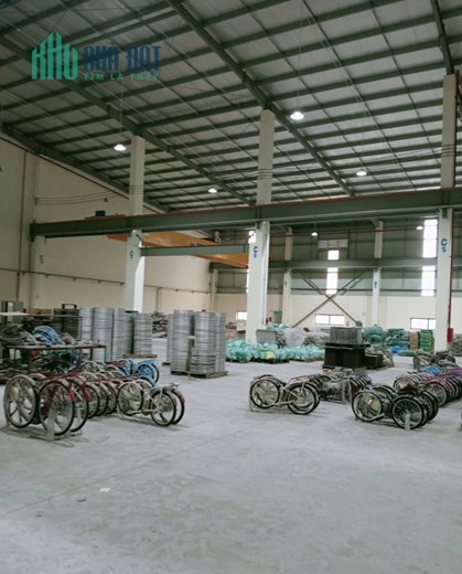 CHO THUÊ KHO XƯỞNG 4600m² KCN QUANG MINH - Sẵn Cẩu Trục, PCCC Nghiệm Thu, Trạm Điện Lớn.