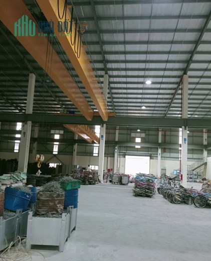 CHO THUÊ KHO XƯỞNG 4600m² KCN QUANG MINH - Sẵn Cẩu Trục, PCCC Nghiệm Thu, Trạm Điện Lớn.
