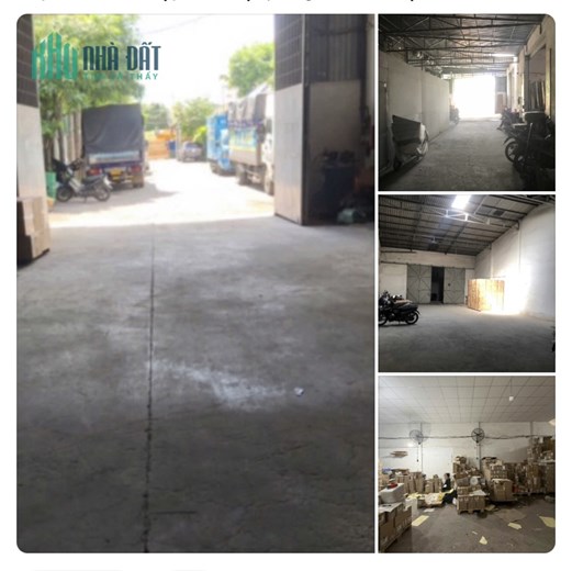 Cho thuê kho bãi 950m2 ngã tư Ga Quận 12