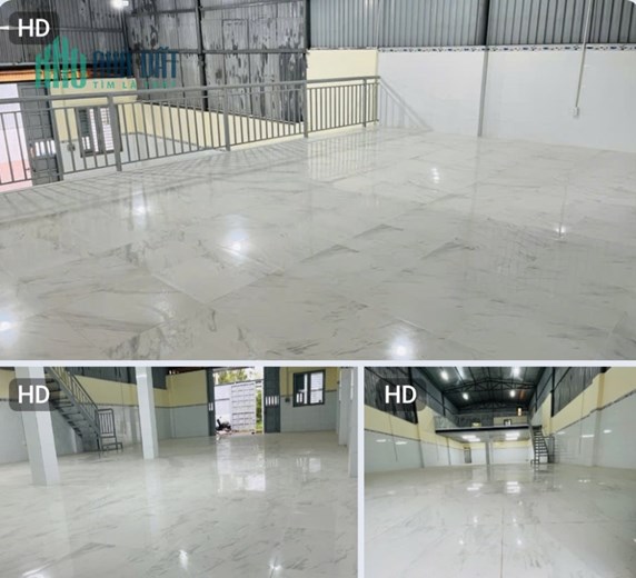 Cho thuê kho xưởng nền gạch 1/ Hà Huy Giáp Quận 12
