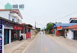 BÁN NHÀ CẤP 4, MẶT ĐƯỜNG LỚN TRUNG TÂM THỊ TRẤN, KD SẦM UẤT, LÔ GÓC, 110M2, MT6M, NHỈNH 2T