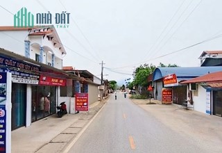 BÁN NHÀ CẤP 4, MẶT ĐƯỜNG LỚN TRUNG TÂM THỊ TRẤN, KD SẦM UẤT, LÔ GÓC, 110M2, MT6M, NHỈNH 2T