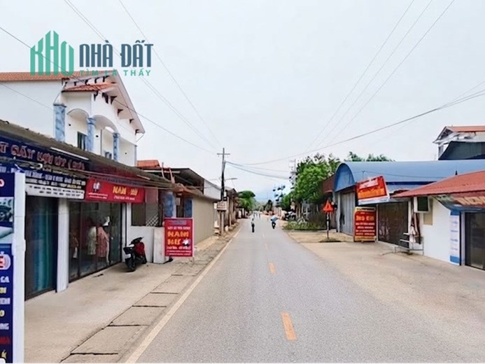 BÁN NHÀ CẤP 4, MẶT ĐƯỜNG LỚN TRUNG TÂM THỊ TRẤN, KD SẦM UẤT, LÔ GÓC, 110M2, MT6M, NHỈNH 2T