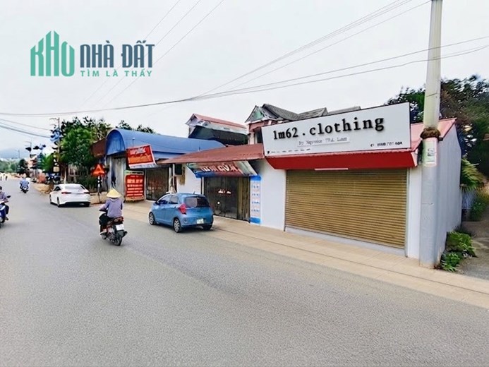 BÁN NHÀ CẤP 4, MẶT ĐƯỜNG LỚN TRUNG TÂM THỊ TRẤN, KD SẦM UẤT, LÔ GÓC, 110M2, MT6M, NHỈNH 2T