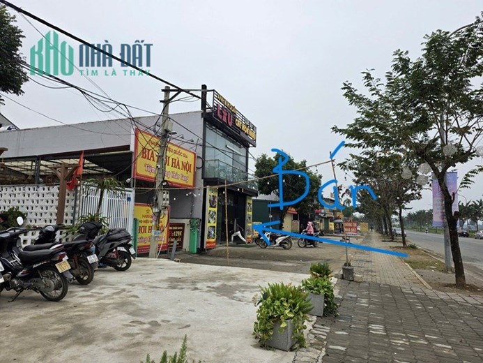 BÁN CĂN NHÀ MẶT ĐƯỜNG LỚN SÓC SƠN HÀ NÔI, KD, VỈA HÈ ĐÁ BÓNG, SÁT KCN SẠCH, SÂN BAY, CHỢ