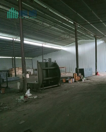 CHO THUÊ KHO XƯỞNG 1000M² TẠI XÃ QUANG MINH, HÀ NỘI – XE CONTAINER ĐỖ CỬA