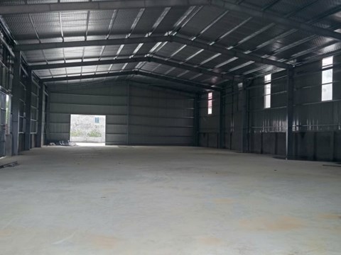 CHO THUÊ KHO XƯỞNG 1300m² Tại QL2 PHÙ LỖ, SÓC SƠN - Xe Container Đỗ Cửa, Điện 3 Pha