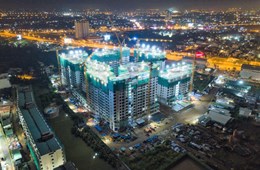 Akari City chuẩn bị cất nóc giai đoạn 1