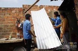 Lợp tôn trên phần nhà cũ đã bị quy hoạch, có sai?