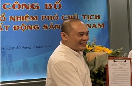 Công bố quyết định bổ nhiệm Phó chủ tich Hội Môi giới Bất động sản Việt Nam