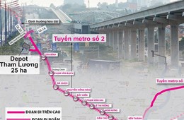 TP.HCM: Vay 1 tỷ USD xây dựng tuyến metro số 2