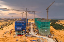 Thi công đúng tiến độ, khách sạn Apec Mandala Wyndham Mũi Né tạo sức hút trên thị trường