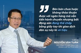 5 bước mua nhà, đất đang thế chấp ngân hàng đúng luật 2020