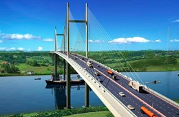Chốt vị trí xây cầu Phước An nối Bà Rịa - Vũng Tàu với Đồng Nai