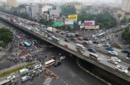 Hà Nội khởi công xây dựng hầm chui Lê Văn Lương - Vành đai 3