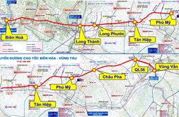 Đầu tư 19.000 tỷ đồng xây dựng cao tốc Biên Hòa - Vũng Tàu
