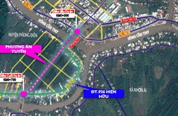 Đầu tư 200 tỷ xây cầu Tây Đô bắc qua sông Cần Thơ