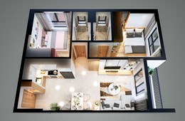 Sự tinh tế khác biệt từ chất lượng căn hộ mẫu Bcons Plaza