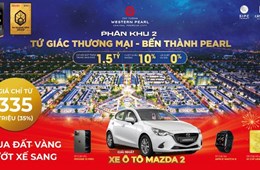Mua đất vàng trúng xế sang, tết thêm tài lộc