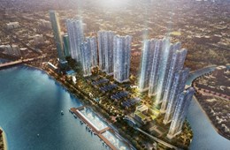 Quảng trường mới tại Sài Gòn - Grand Marina ngay bờ sông Quận 1