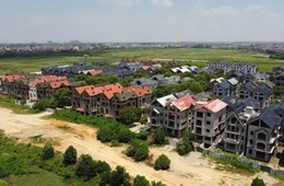 Cận cảnh dự án từng bị Thanh tra Chính phủ "sờ gáy", hàng loạt biệt thự vẫn bỏ hoang