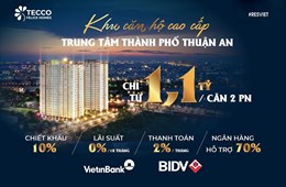 Tecco Felice Tower – khu căn hộ tiên phong dành cho chuyên gia tại Tân Uyên