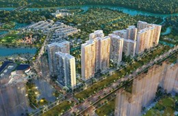 Khởi công xây dựng đường ĐT826E, bất động sản Long Hậu thăng hạng