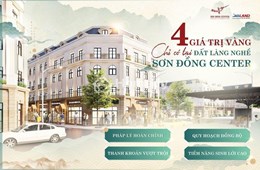 Sơn Đồng Center (Hoài Đức) – Phố thương mại, tiếp giáp 4 trục đại lộ