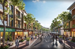 Phố thương mại Paradise Walk - điểm đến hấp dẫn của giới đầu tư